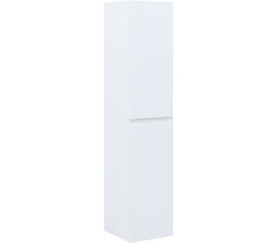 Шкаф-пенал Aquanet Слим 35 белый сатин