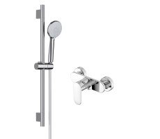 ДУШЕВОЙ КОМПЛЕКТ НАРУЖНЕГО МОНТАЖА Aquatek НИКА AQ1832CR хром 