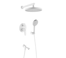 Душевая система встраиваемая Shevanik S4335C, белый