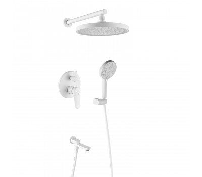 Душевая система встраиваемая Shevanik S4335C, белый
