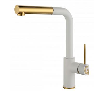 Смеситель для кухни Rivelato Albano Г-обр.с выдвижной лейкой D-35ммoro 1573503 brina oro Смеситель для кухни Rivelato Albano Г-обр.с выдвижной лейкой D-35ммoro 1573503 brina oro