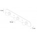 Планка FIXSEN 3 крючка FX-1413 