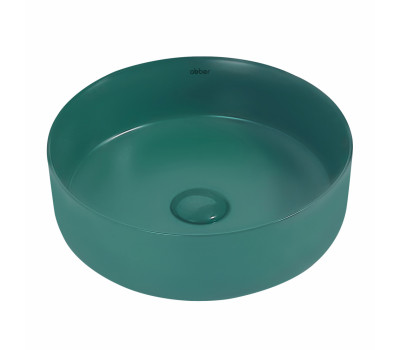 Раковина накладная ABBER Bequem AC2108MBG темно-зеленая матовая  Раковина накладная ABBER Bequem AC2108MBG темно-зеленая матовая