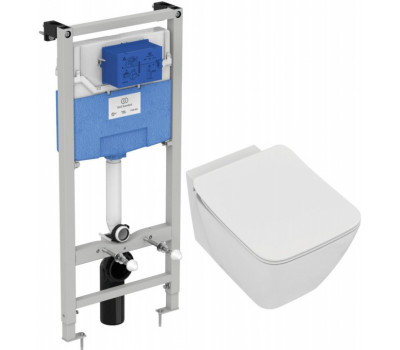 Унитаз с инсталляцией Ideal Standard Prosys Strada Ii E387001 Белый 