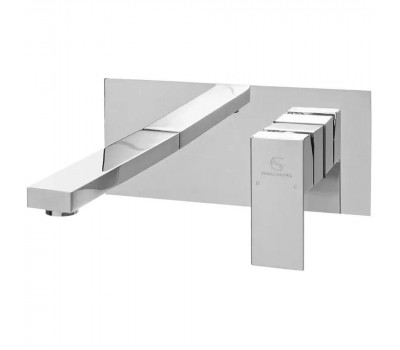 Смеситель для раковины встраиваемый Grocenberg GB588CR, хром 