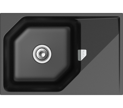 Мойка Rivelato LOCUS 75 1-чаш 750*500 LS-75 nero Мойка Rivelato LOCUS 75 1-чаш 750*500 LS-75 nero