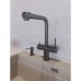 Смеситель для кухни Grandex Aqua Integra-SP 9020493, графит
