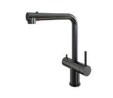 Смеситель для кухни Grandex Aqua Integra-SP 9020493, графит