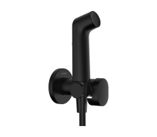 Гигиенический душ Hansgrohe Bidette 29232670 черный матовый 