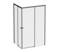 Душевой ограждение 120х90, без поддона AM.PM X-Joy W94G-403-12090-BТ Стекло прозрачное; профиль черный 