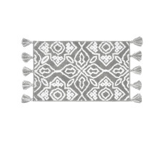 Коврик для ванной комнаты 50x80 микрофибра серый IDDIS Décor DT01P58i12 