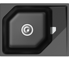 Мойка Rivelato LOCUS 65  1-чаш 650*500 LS-65 nero 