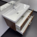 Тумба-умывальник Comforty Ангара-90П дуб темно-коричневый с раковиной 4490 00-00021037 Тумба-умывальник Comforty Ангара-90П дуб темно-коричневый с раковиной 4490 00-00021037
