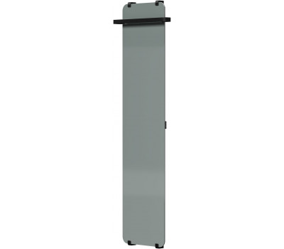 Полотенцесушитель электрический Allen Brau Infinity 180x44 с рейлингом 2.0, черный матовый 