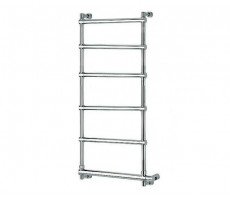 Полотенцесушитель электрический 50х100см Margaroli Sole 542-6 BOX 5424706PBN Brush Nickel