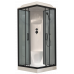 Душевая кабина Royal Bath  RB 80HP6-GT-BL (серое/прозрачное) 
