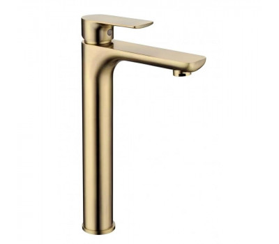 Смеситель для раковины высокий Grocenberg GB3009BR, бронза 
