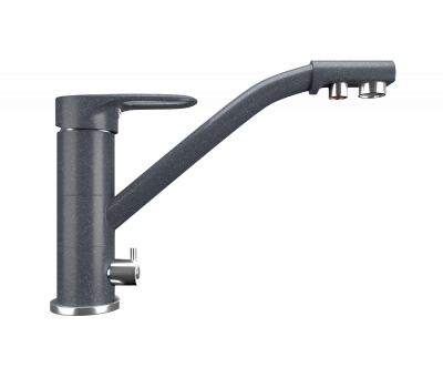 Смеситель для кухни ULGRAN Classic антрацит U-010-343 Смеситель для кухни ULGRAN Classic антрацит U-010-343