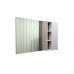 Зеркало-шкаф Comforty Милан-120 белый глянец 