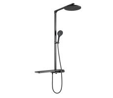 Душевая панель Black&White U7655GM черный матовый