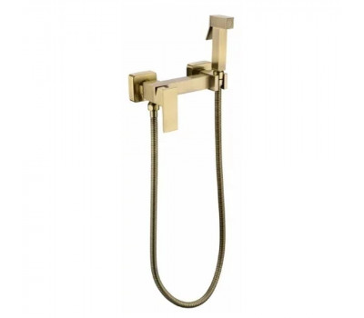 Гигиенический душ со смесителем Grocenberg GB101NBR, бронза 