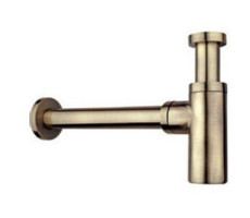 Сифон для раковины Grocenberg GB210BR, бронза 