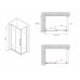 Душевой уголок ABBER Schwarzer Diamant AG30150BH-S60B черный матовый 