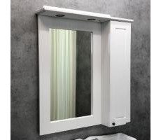 Зеркало-шкаф Comforty Палермо-80 белый глянец 00004139246 