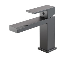 Смеситель для раковины Knotlor KN-20/GM, оружейная сталь