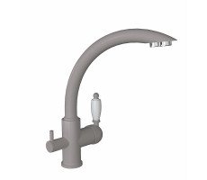 Смеситель для кухни с подключением фильтра Florentina ШАЛЕ 333.25H.2113.305, грей Смеситель для кухни с подключением фильтра Florentina ШАЛЕ 333.25H.2113.305, грей