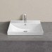 Тумба-умывальник Comforty Дублин-60 белый глянец с раковиной Comforty 8056 