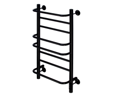 Полотенцесушитель электрический Comfysan Puro EC-8 80/40, черный 