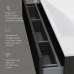 База под раковину подвесная AM.PM Inspire V2.0 M50AFHX1003GM Графит матовый 
