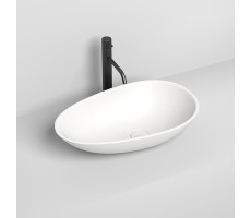Раковина накладная Salini Paola 1101201SM S-stone Белый матовый 