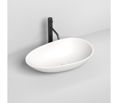 Раковина накладная Salini Paola 1101201SM S-stone Белый матовый Раковина накладная Salini Paola 1101201SM S-stone Белый матовый
