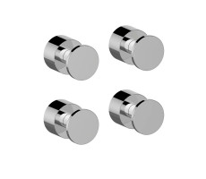 Комплект крючков 4 шт. хром IDDIS HOK4SC0i41 