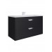 Тумба под раковину для ванной подвесная Uperwood Modul 95х44,4х55 см, черная матовая 2930205155 