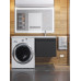 Тумба под стиральную машину подвесная Uperwood Magenta 45х50х55 см, черная, выдвижной ящик 5930205164 