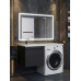 Тумба под стиральную машину подвесная Uperwood Magenta 45х50х55 см, черная, выдвижной ящик 5930205164 
