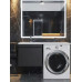 Тумба под стиральную машину подвесная Uperwood Magenta 45х50х55 см, черная, выдвижной ящик 5930205164 