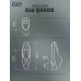 Подвесной сенсорный писсуар Gid Q9508 91113 белый 