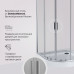 Стекла для душевого ограждения AM.PM Gem W90G-401-100WT Стекла прозрачные; профиль серебро матовое 