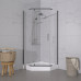 Душевое ограждение Дека-Графит, 90х90, пятиугольник, низкий поддон Triton Щ0000073925 