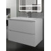 Тумба с раковиной для ванной подвесная Uperwood Tanos-Next 80х45х53 см, белая матовая 290000010 Тумба с раковиной для ванной подвесная Uperwood Tanos-Next 80х45х53 см, белая матовая 290000010