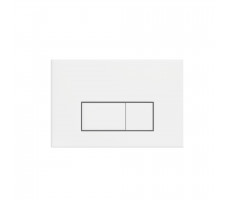 Кнопка смыва TOKITO TATSUMAKI SQUARE WHITE пластик, белый  (TOK-TATSUMAKI-SQ-WT) 