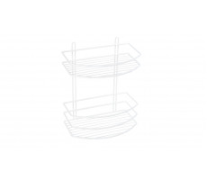 Полка Fixsen овальная двухтажная белая FX-720W-2 Полка Fixsen овальная двухтажная белая FX-720W-2