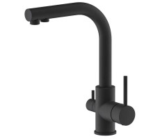 Смеситель для кухни Grocenberg GB40551BL, черный Смеситель для кухни Grocenberg GB40551BL, черный