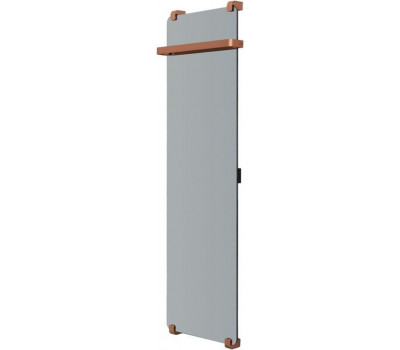 Полотенцесушитель электрический Allen Brau Infinity 140x44 с рейлингом, медь браш 
