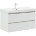Тумба с раковиной Aquanet Вега 90 2 ящ. цв.белый глянец 00327998 Тумба с раковиной Aquanet Вега 90 2 ящ. цв.белый глянец 00327998