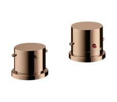 Смеситель для ванны Axor Starck 10480300 полированное красное золото 